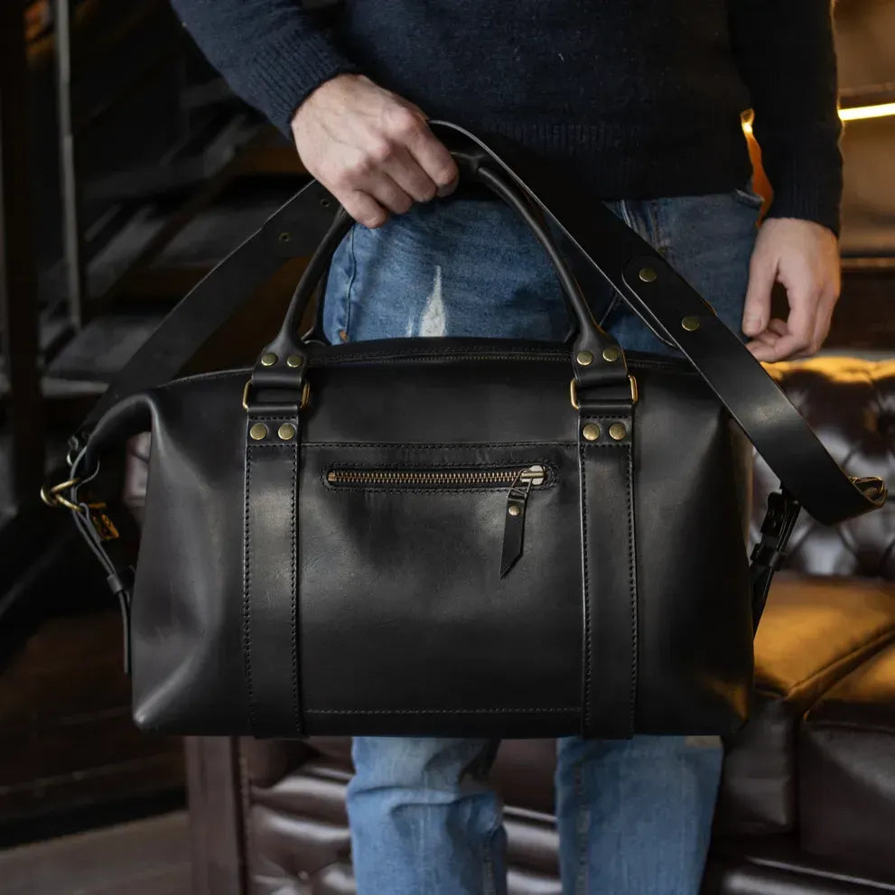 Sac de voyage en cuir